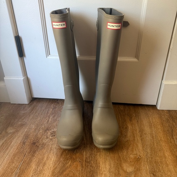 Hunter Shoes - Hunter Women's Tall Gray Boots